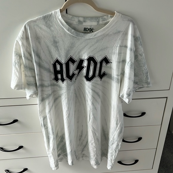 Shirts | Acdc Tiedye Tee Ml | Poshmark